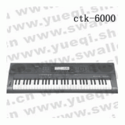 卡西歐 CTK-6000型61鍵電子琴