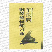 車(chē)爾尼鋼琴流暢練習(xí)曲：作品849――鋼琴家之旅叢書(shū)