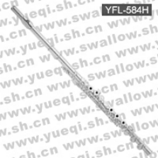 雅馬哈牌YFL-584H型C調鍍銀開孔中級長笛