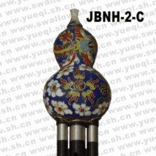 金版納牌JBNH-2-C手工景泰藍紫竹管C調專業演出葫蘆絲